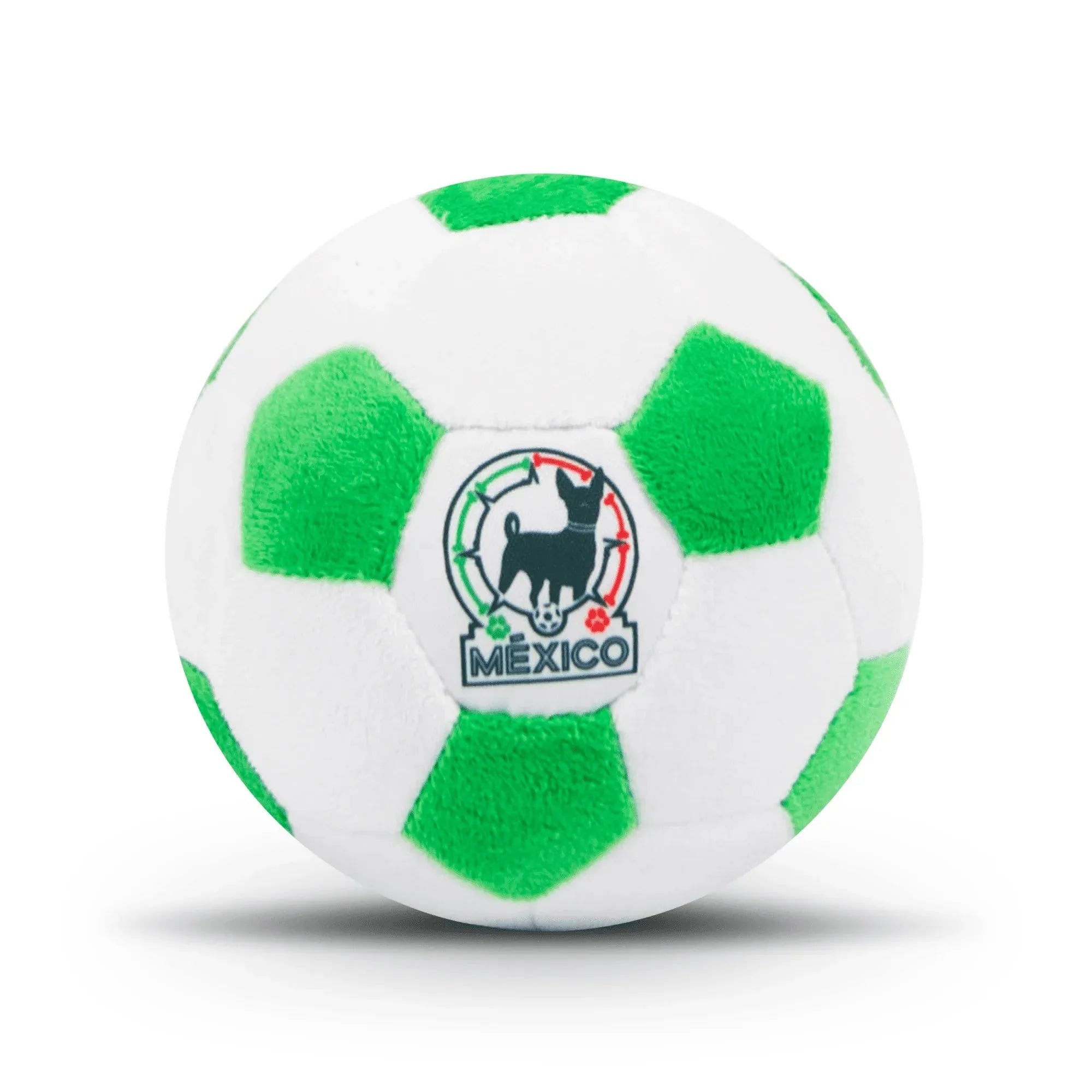 Floofball Mexico Plush Soccer Ball - Dog Toy 1