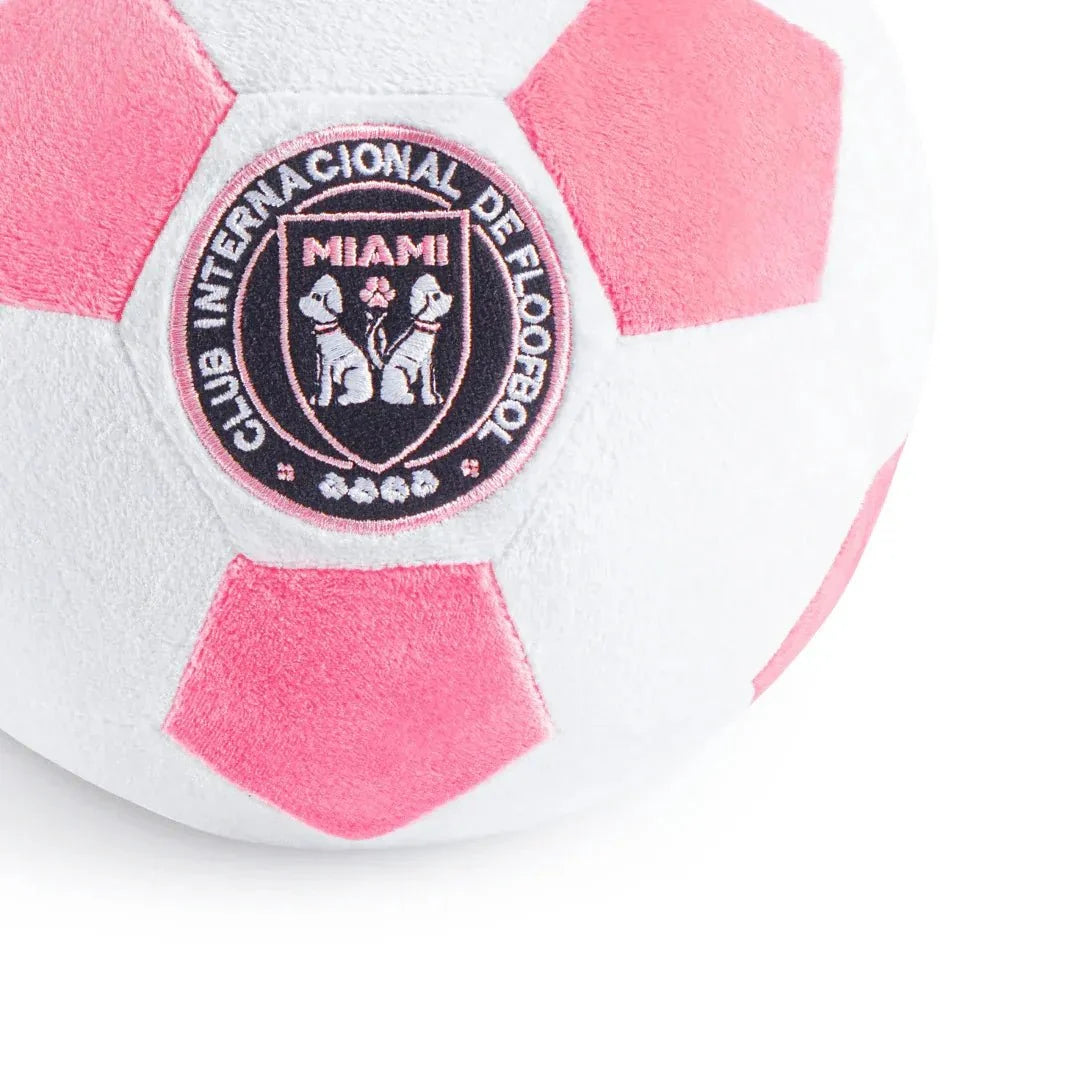 Floofball Miami Plush Large (7.5"x7.5") Soccer Ball - Dog Toy 3