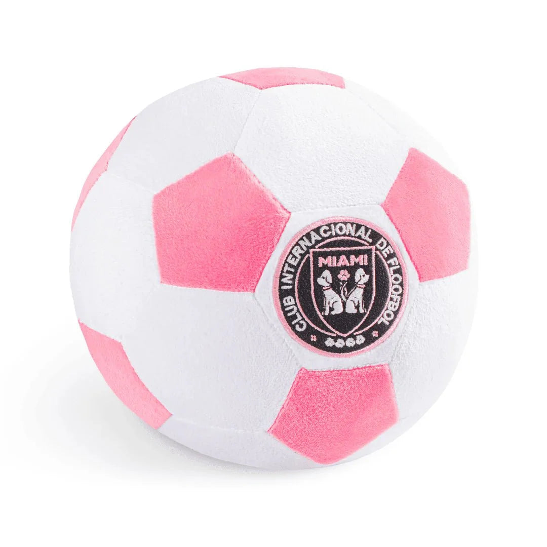 Floofball Miami Plush Large (7.5"x7.5") Soccer Ball - Dog Toy 2