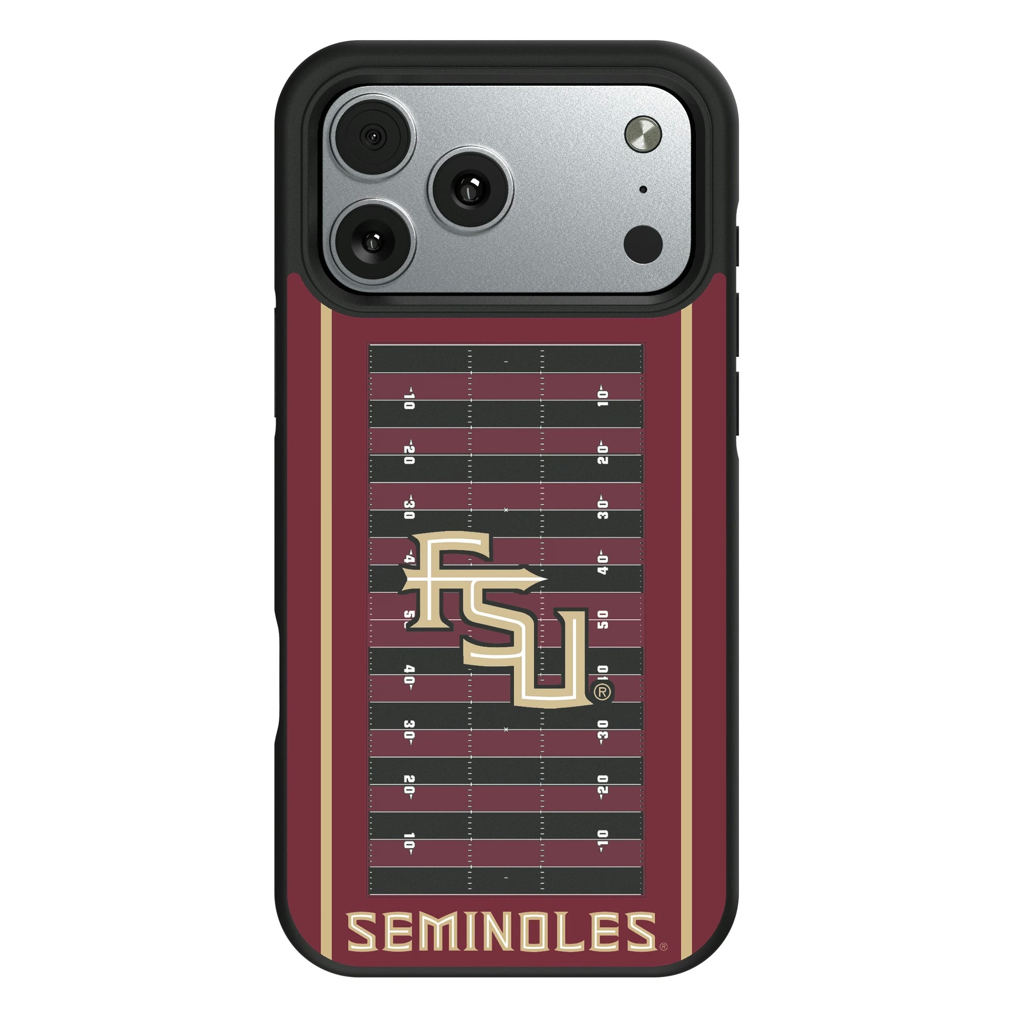 Florida State University Seminoles Athletic Wordmark Field Bump Phone Case 11