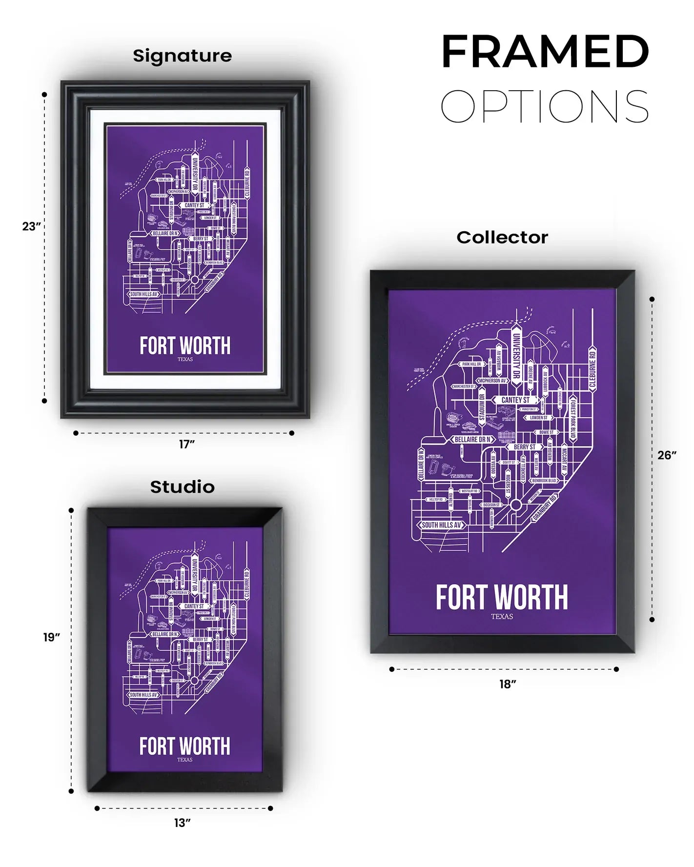 Fort Worth, Texas street map 15