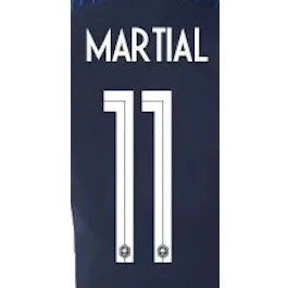 France 2018 Home Martial #11 Jersey Name Set 1