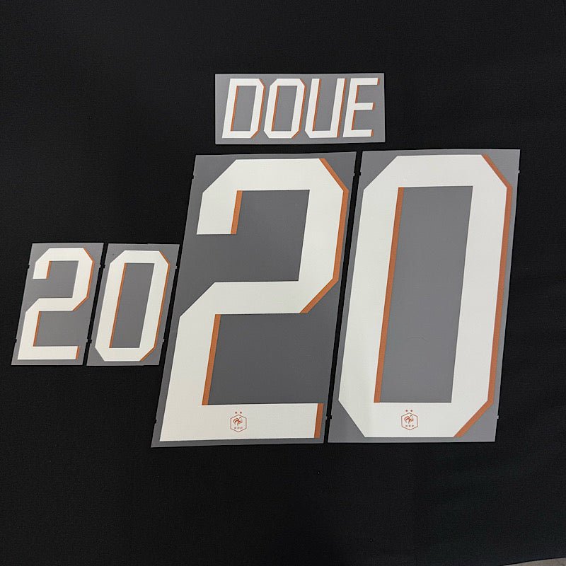 France 2026- Home DOUE #20 Official Name Set 1