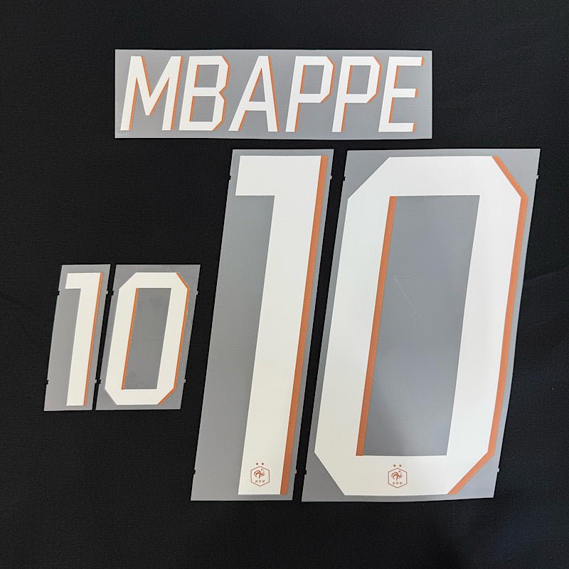 France 2026- Home MBAPPE #10 Official Name Set 1