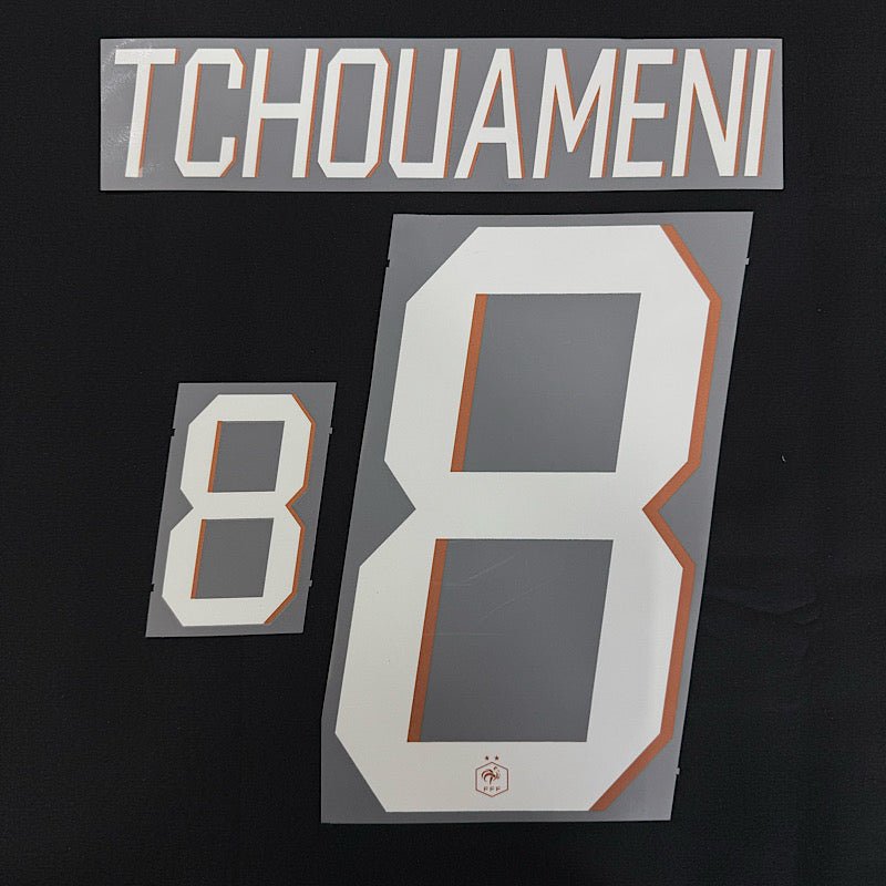 France 2026- Home TCHOUAMENI #8 Official Name Set 1