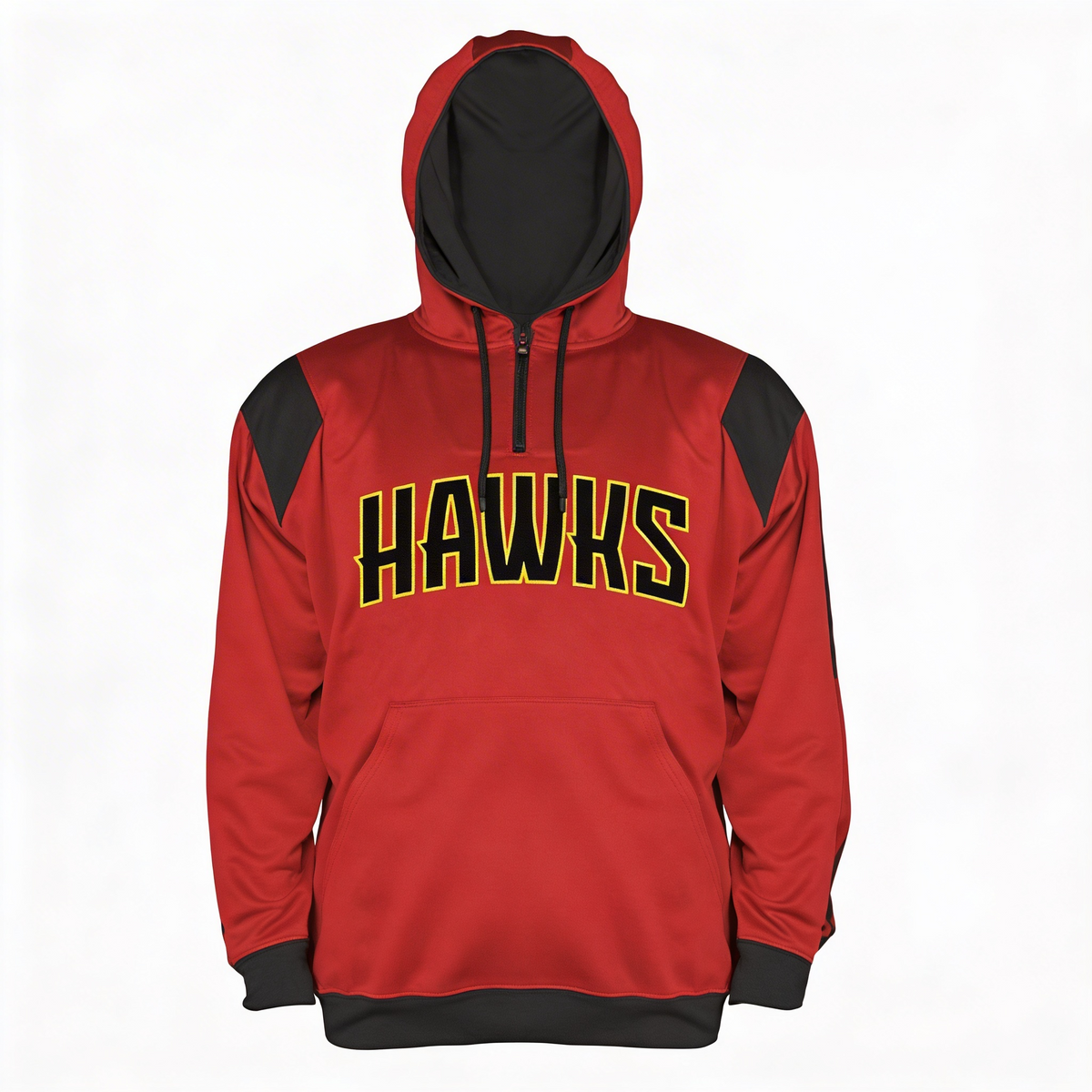 NBA Men's Sports 1/4 Zip Hoodie Atlanta Hawks, Size 3XT 2
