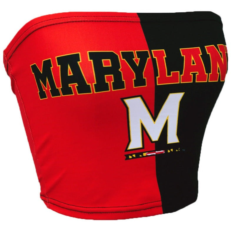 Maryland Terps Two Tone Tube Top | lojobands 3