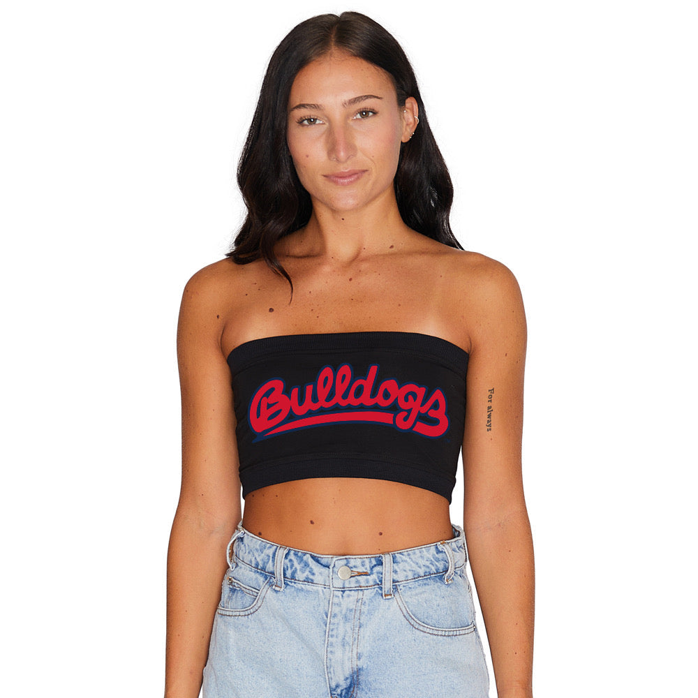 Fresno State Black Bandeau Top | lojobands