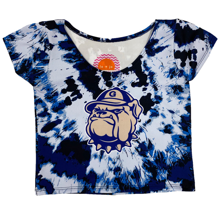 Georgetown Tie Dye Babydoll Tee | lojobands