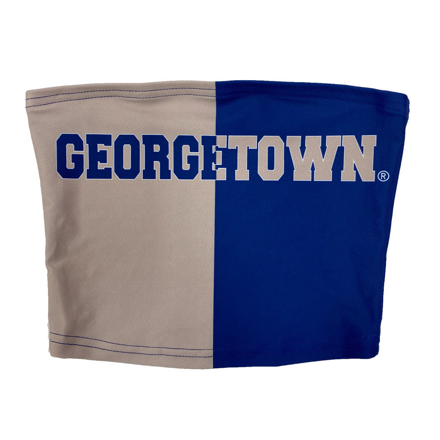 Georgetown Hoyas Two Tone Tube Top | lojobands 3
