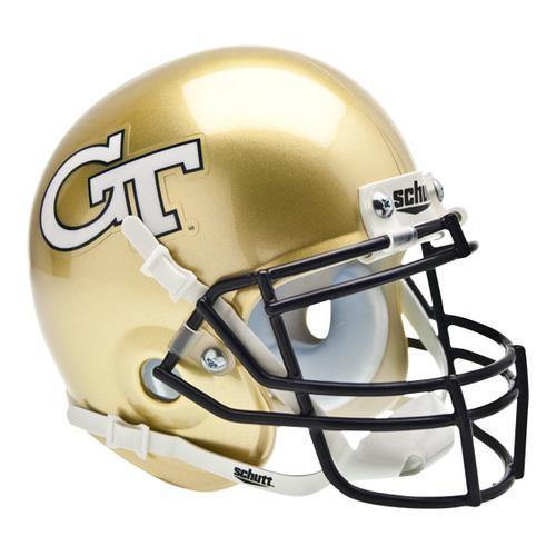 Georgia Tech Yellow Jackets College Football Collectible Mini Helmet - Picture Inside - FANZ Collectibles 4