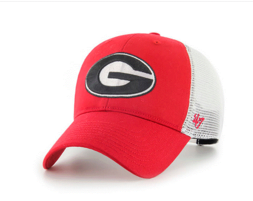 Georgia Bulldogs - Red Flagship MVP Hat, 47 Brand 1