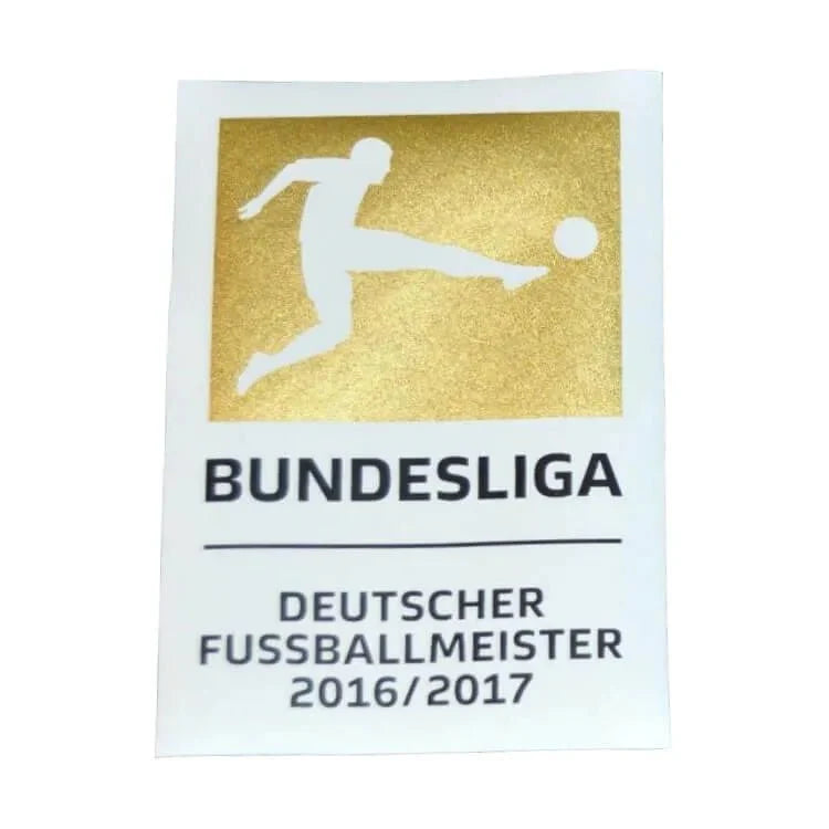 German Bundesliga 2016/17 Champion Gold Patch 1