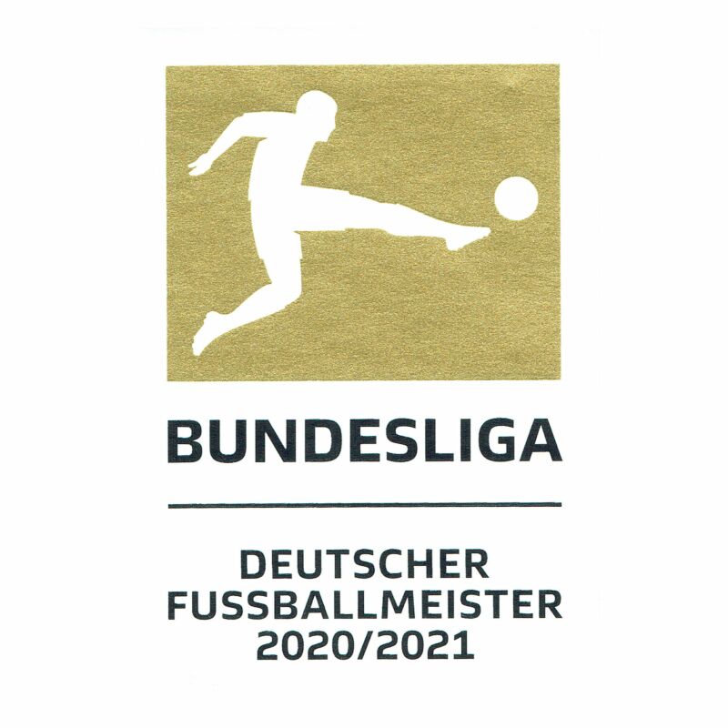 German Bundesliga Champion 2020/21 Gold Patch (Bayern Munich) 1