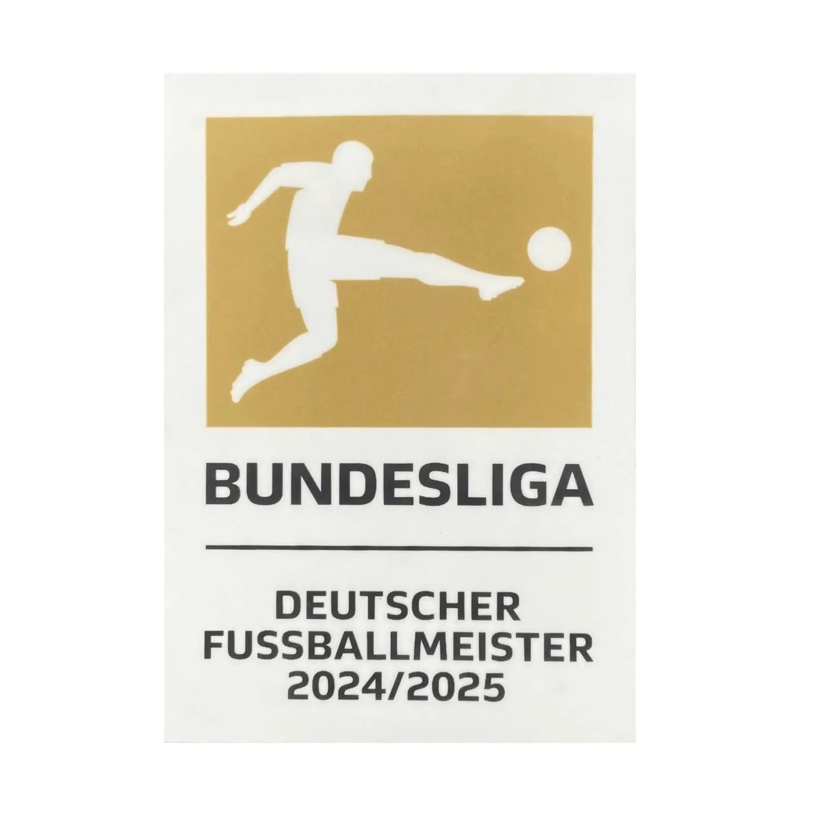 German Bundesliga Champion 2024/25 Gold Patch (Bayern Munich) 1