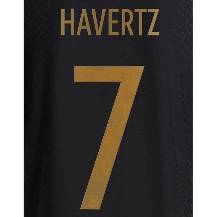 Germany 2022-23 Away Havertz #7 Jersey Name Set 1