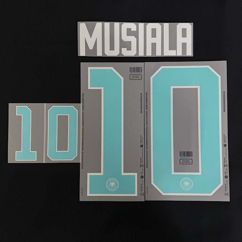 Germany 2026- Away MUSIALA #10 Official Name Set 1