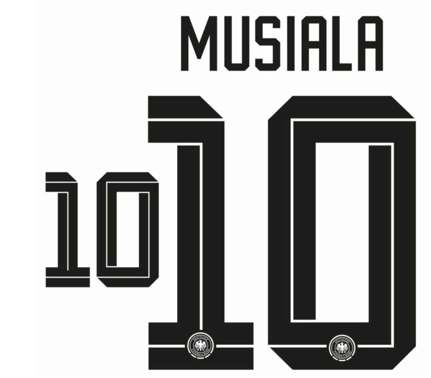 Germany 2026- Home MUSIALA #10 Official Name Set 1