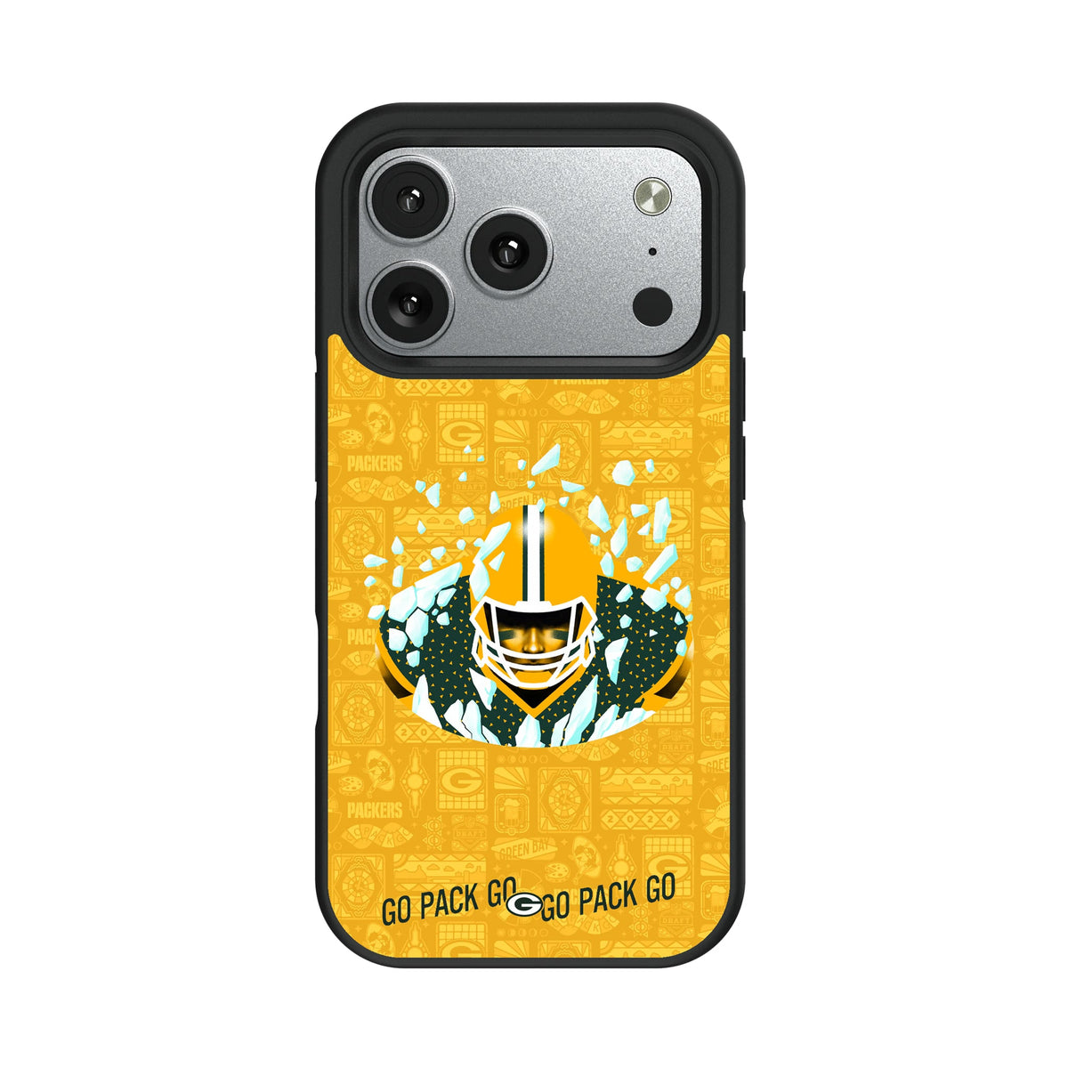 Green Bay Packers 2024 Illustrated Limited Edition Bump Phone Case 21