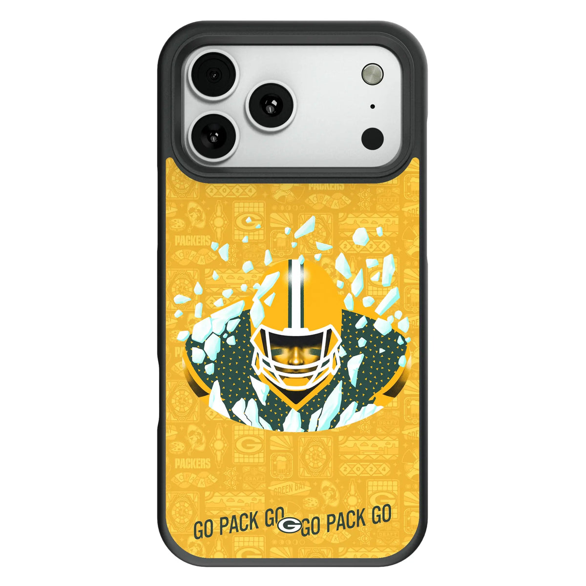 Green Bay Packers 2024 Illustrated Limited Edition Bump Phone Case 23