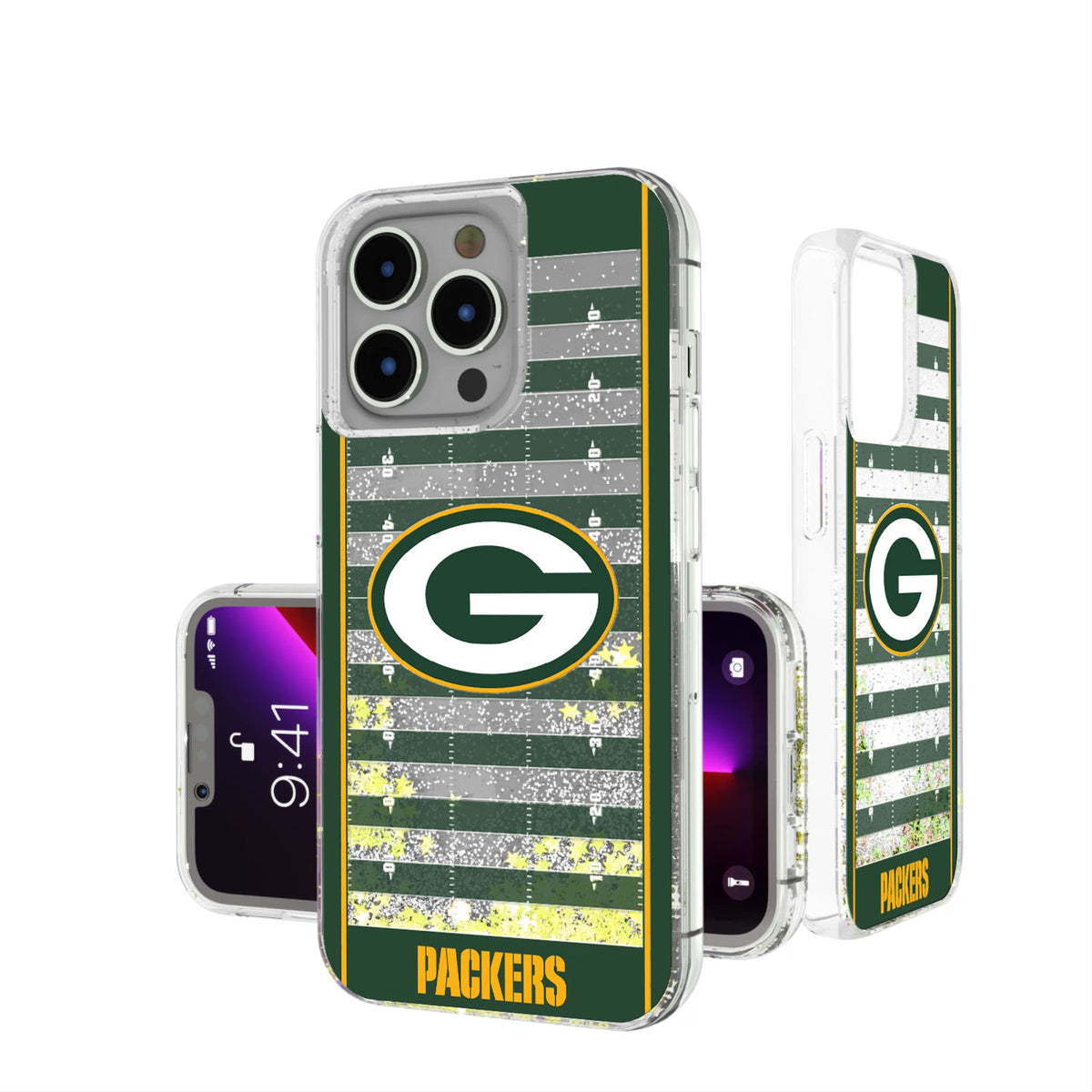 Green Bay Packers Field Glitter Phone Case 12