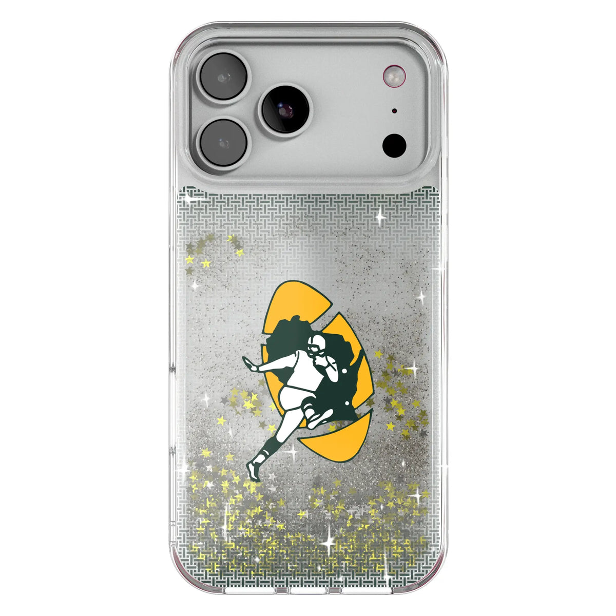 Green Bay Packers Historic Collection Linen Glitter Phone Case 19