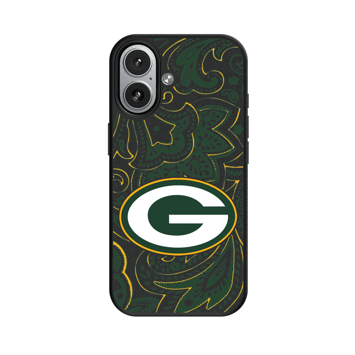 Green Bay Packers Paisley MagSafe Compatible Phone Case for Apple iPhone 7