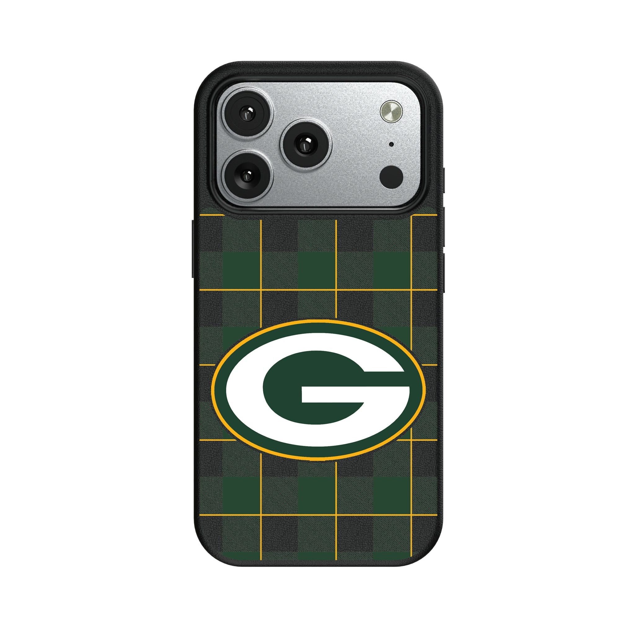 Green Bay Packers Plaid MagSafe Compatible Phone Case for Apple iPhone 7