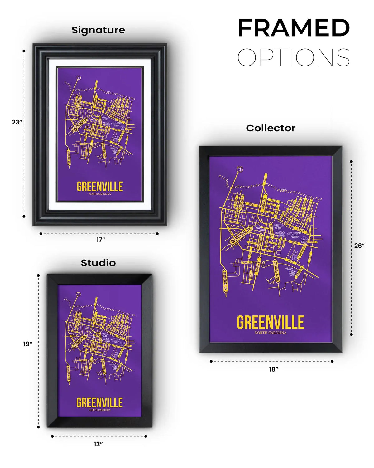 Greenville, North Carolina street map 15