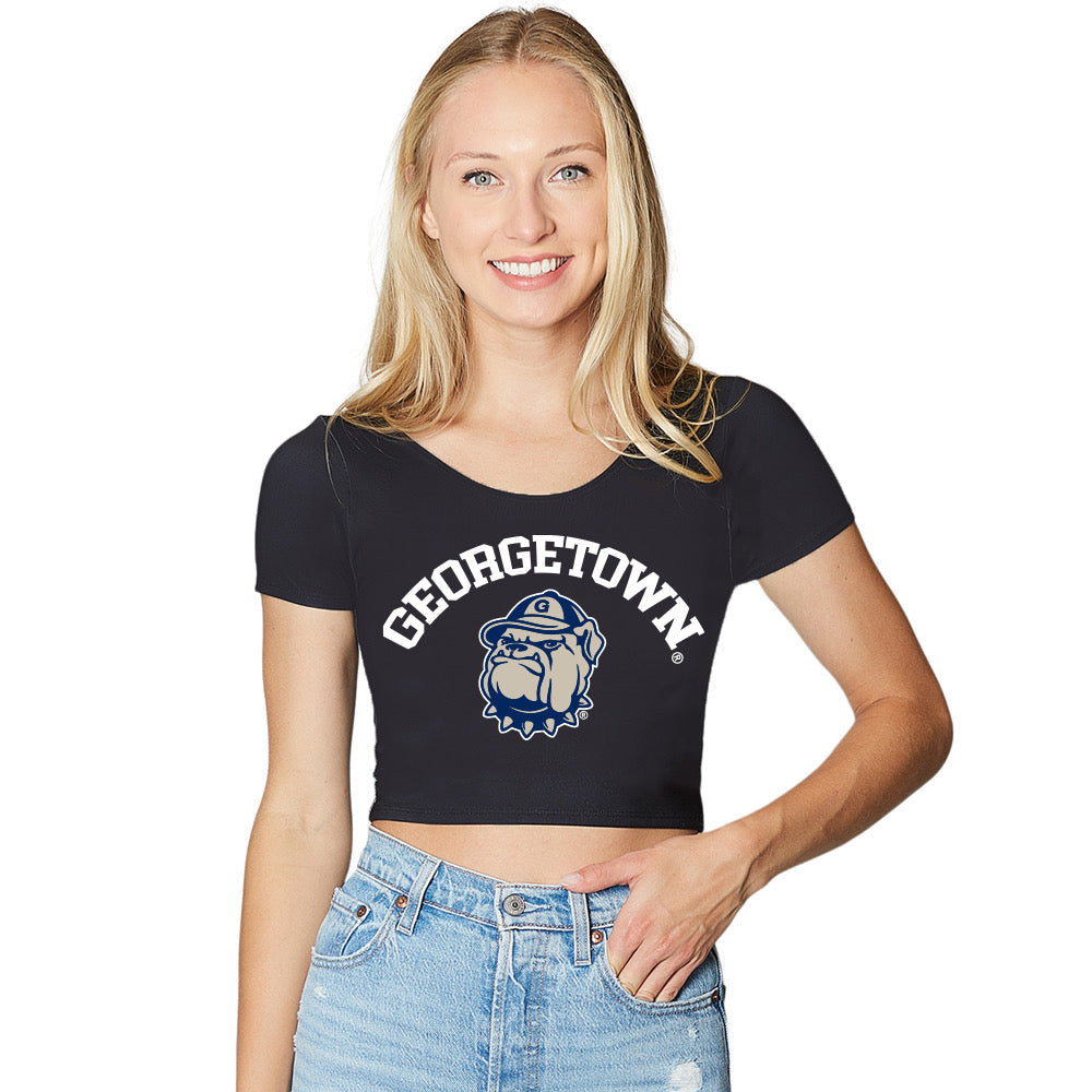 Georgetown Black Babydoll Tee | lojobands