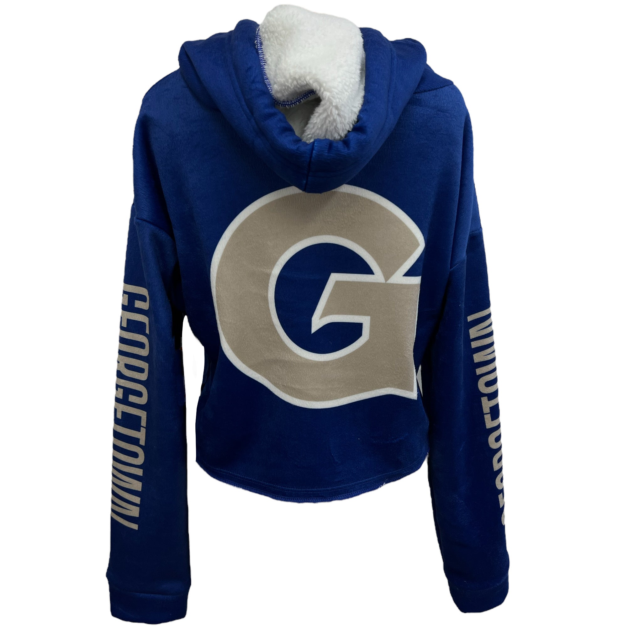 Georgetown Varsity Furry Hoodie | lojobands 3