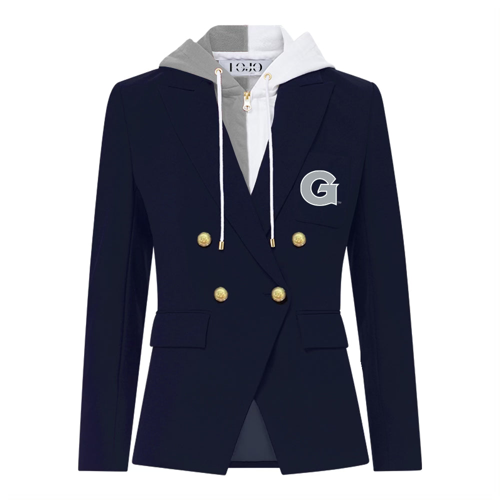 Georgetown Hooded Blazer Jacket | lojobands