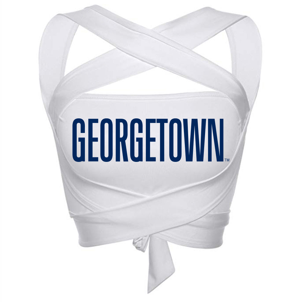 Georgetown White Multi Way Bandeau Top | lojobands 4