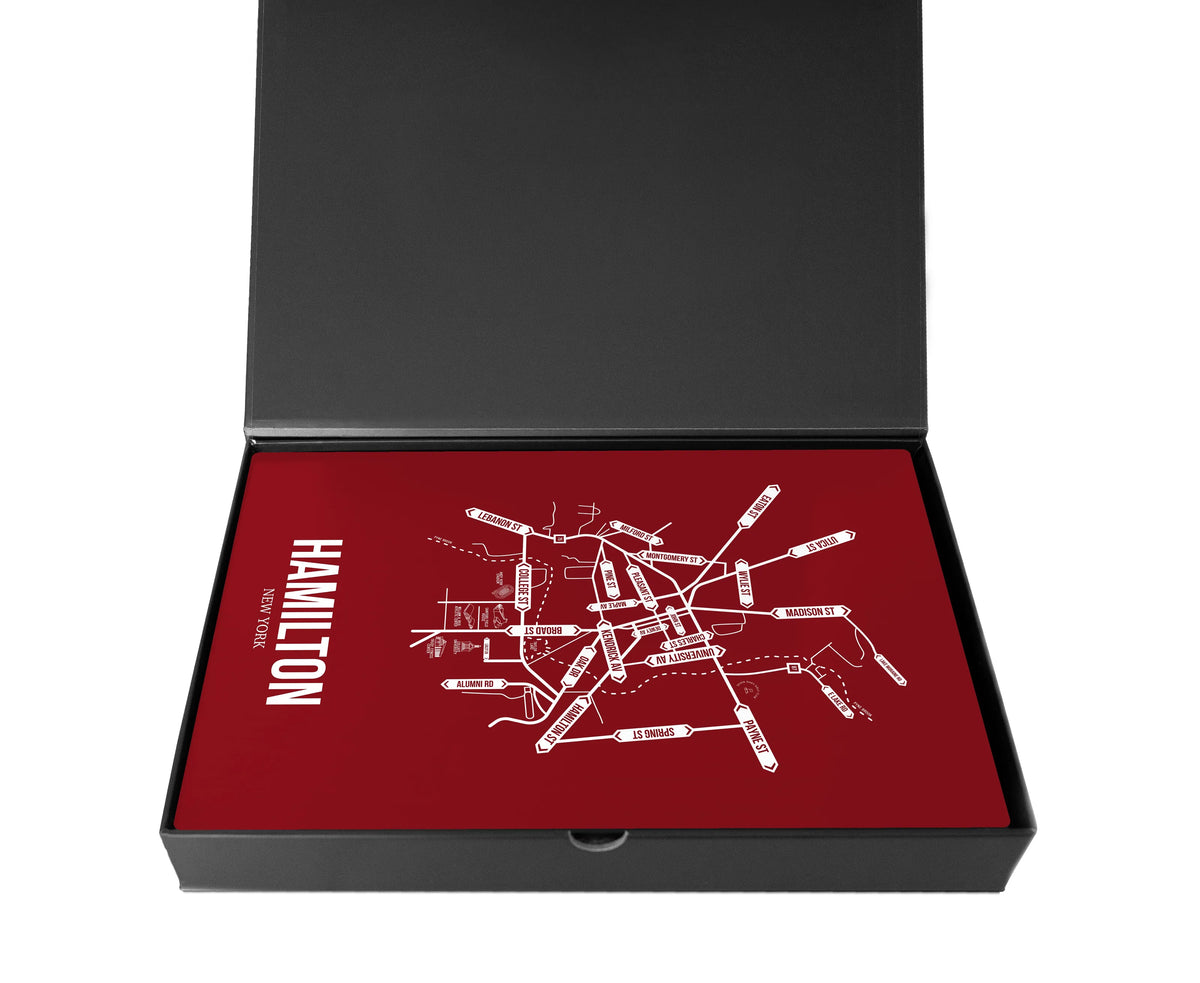 Hamilton, New York street map 5