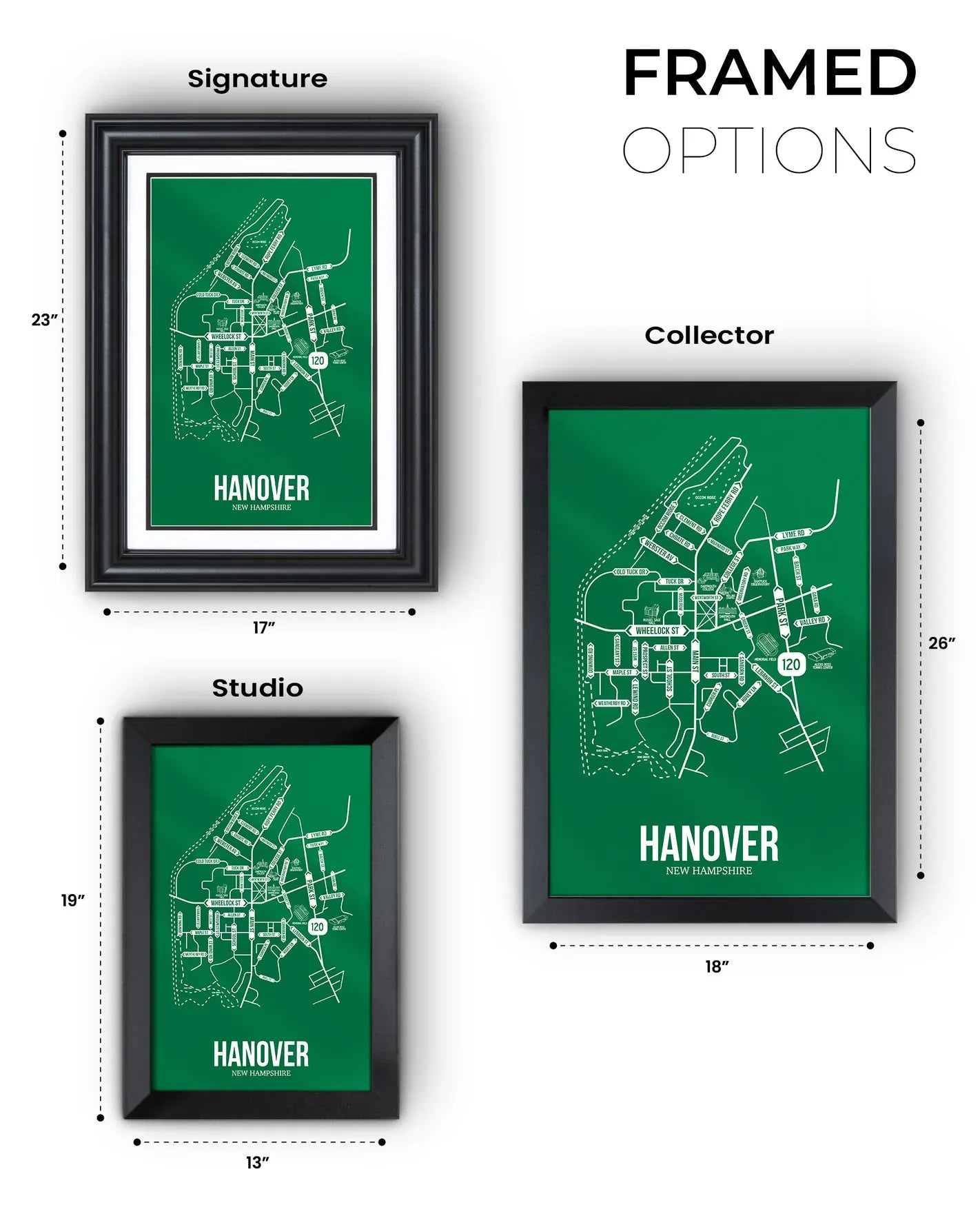 Hanover, New Hampshire street map 15