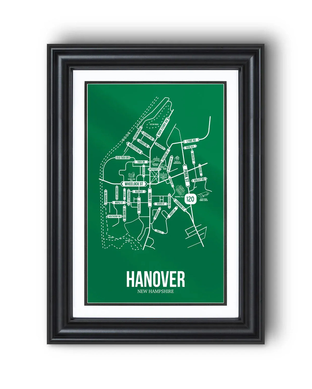 Hanover, New Hampshire street map 13