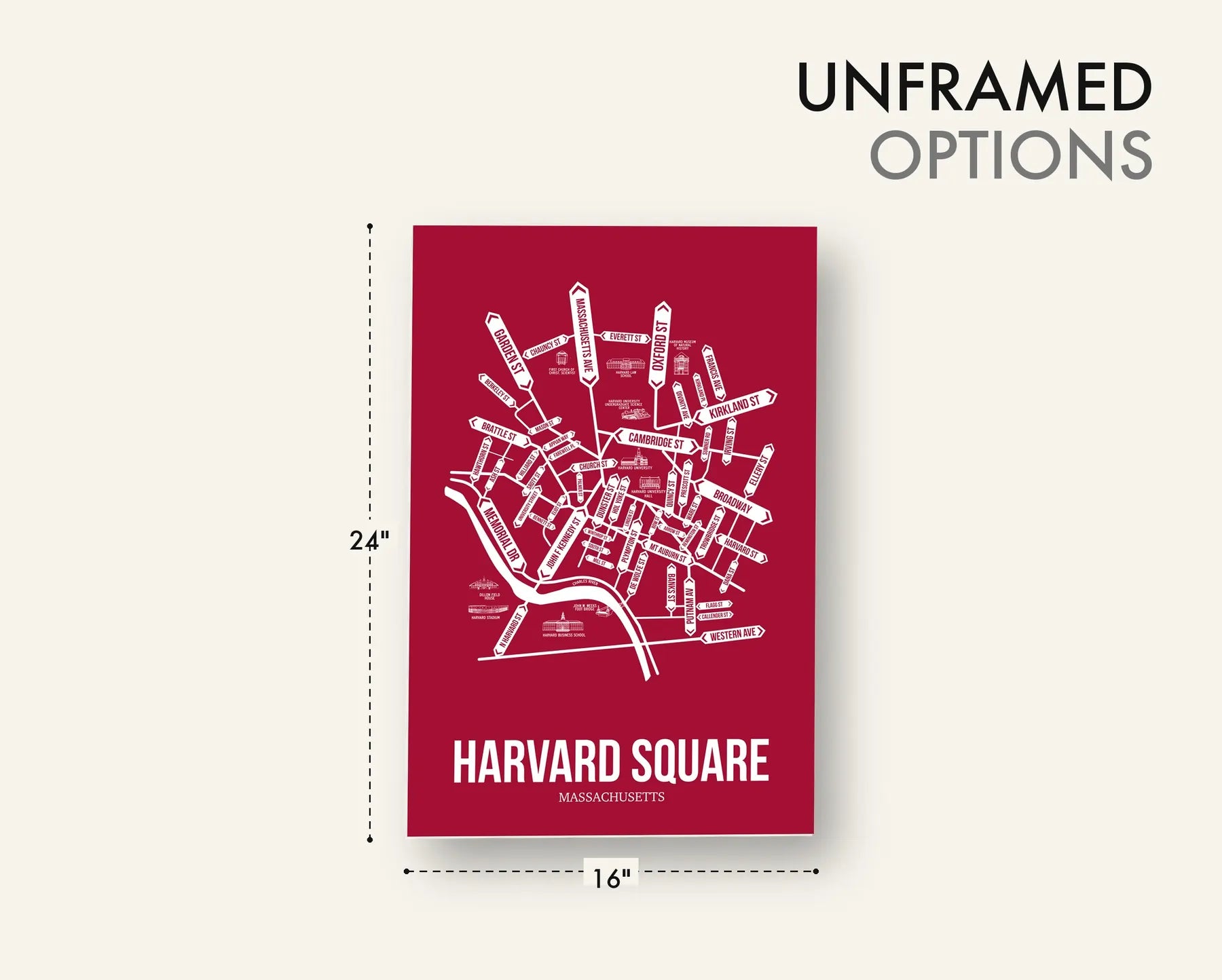 Harvard Square, Cambridge, MA street map 18