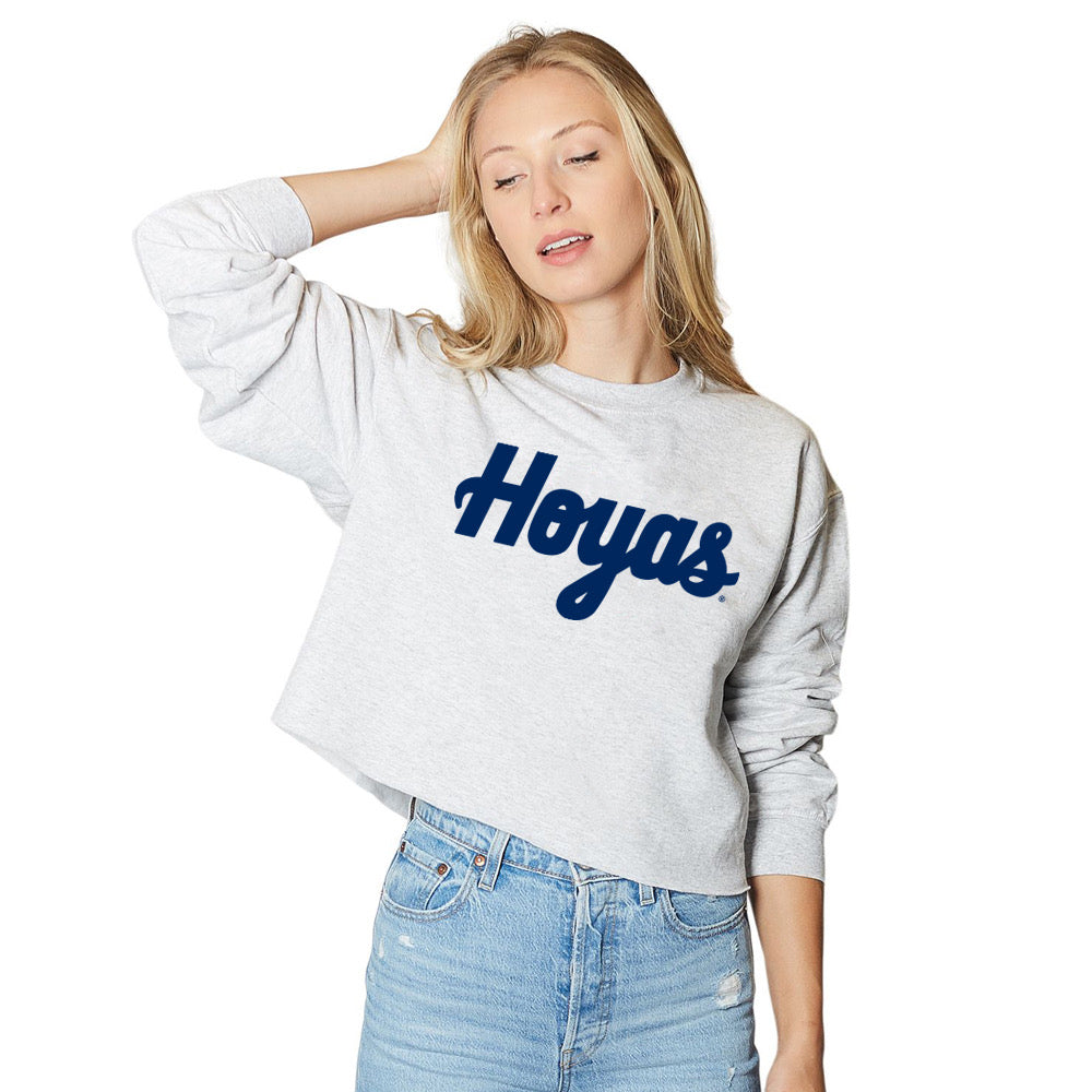 Georgetown Hoyas Gray Crewneck | lojobands