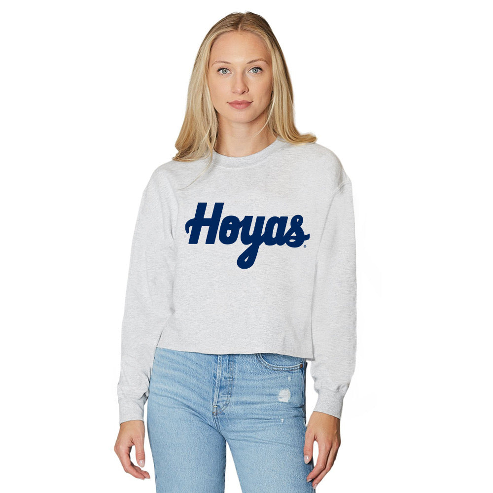 Georgetown Hoyas Gray Crewneck | lojobands