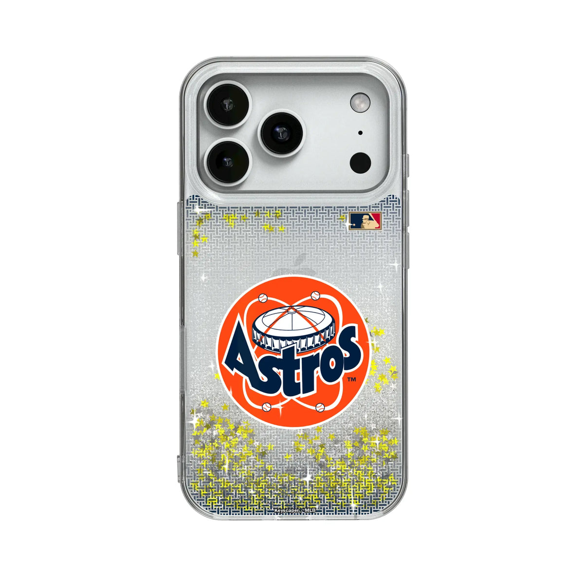 Houston Astros 1977-1993 - Cooperstown Collection Linen Glitter Phone Case 18