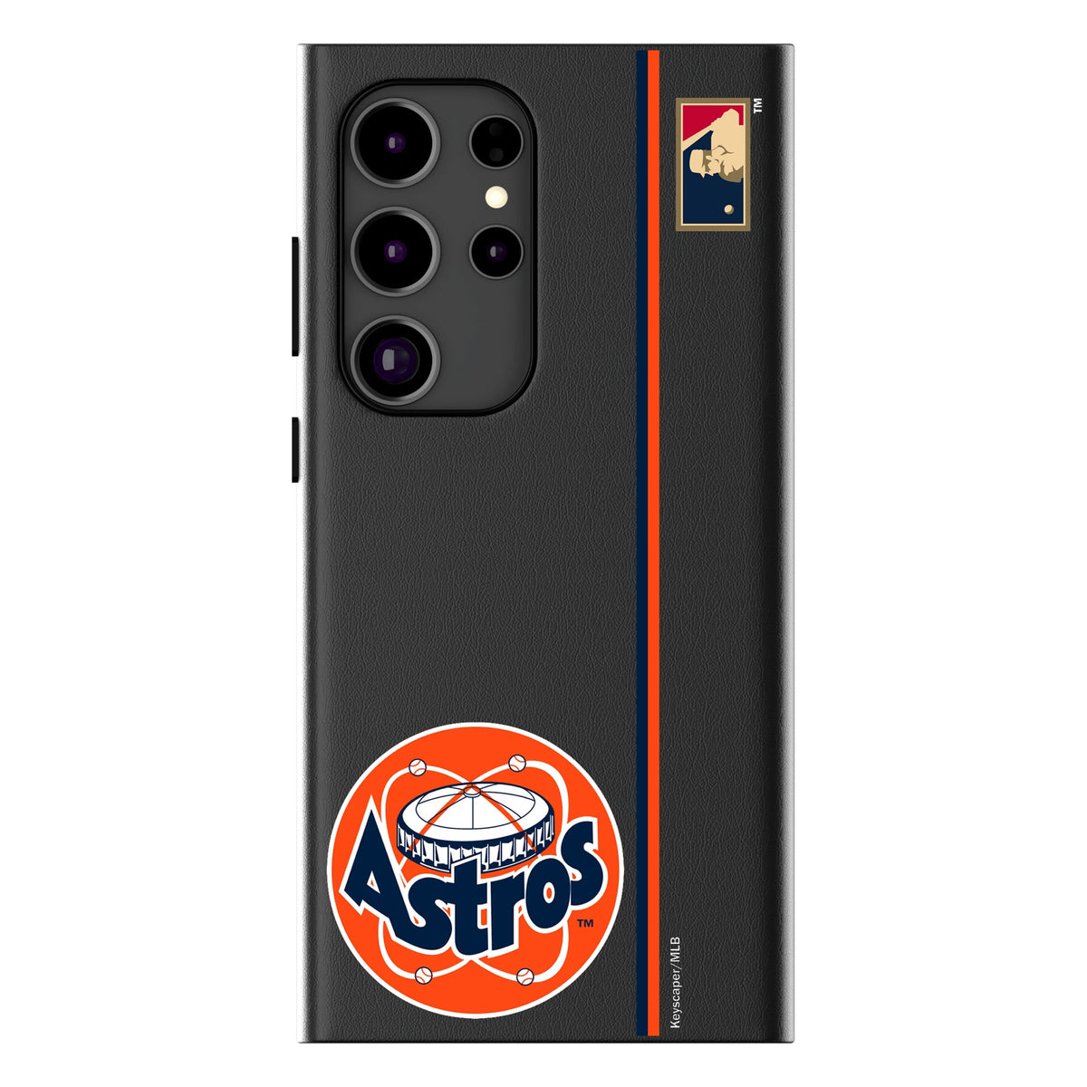 Houston Astros 1977-1993 - Cooperstown Collection Sidebar MagSafe Compatible Phone Case for Samsung Galaxy 15