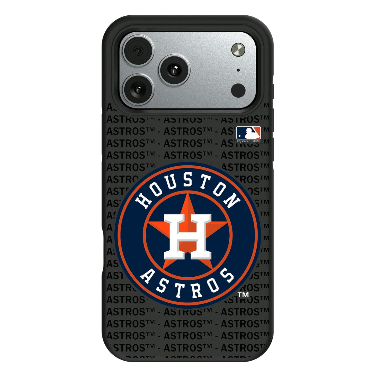 Houston Astros Text Backdrop Bump Phone Case 10