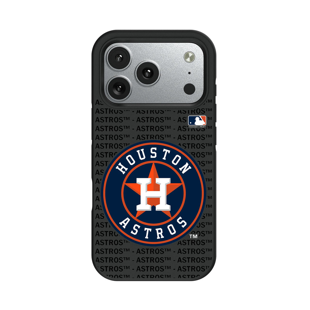 Houston Astros Text Backdrop Bump Phone Case 9
