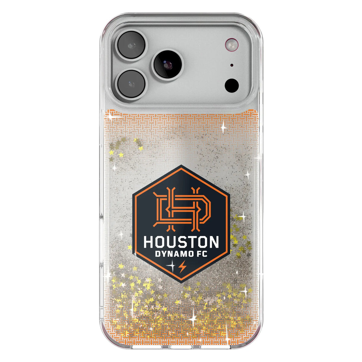 Houston Dynamo  Linen Glitter Phone Case 18