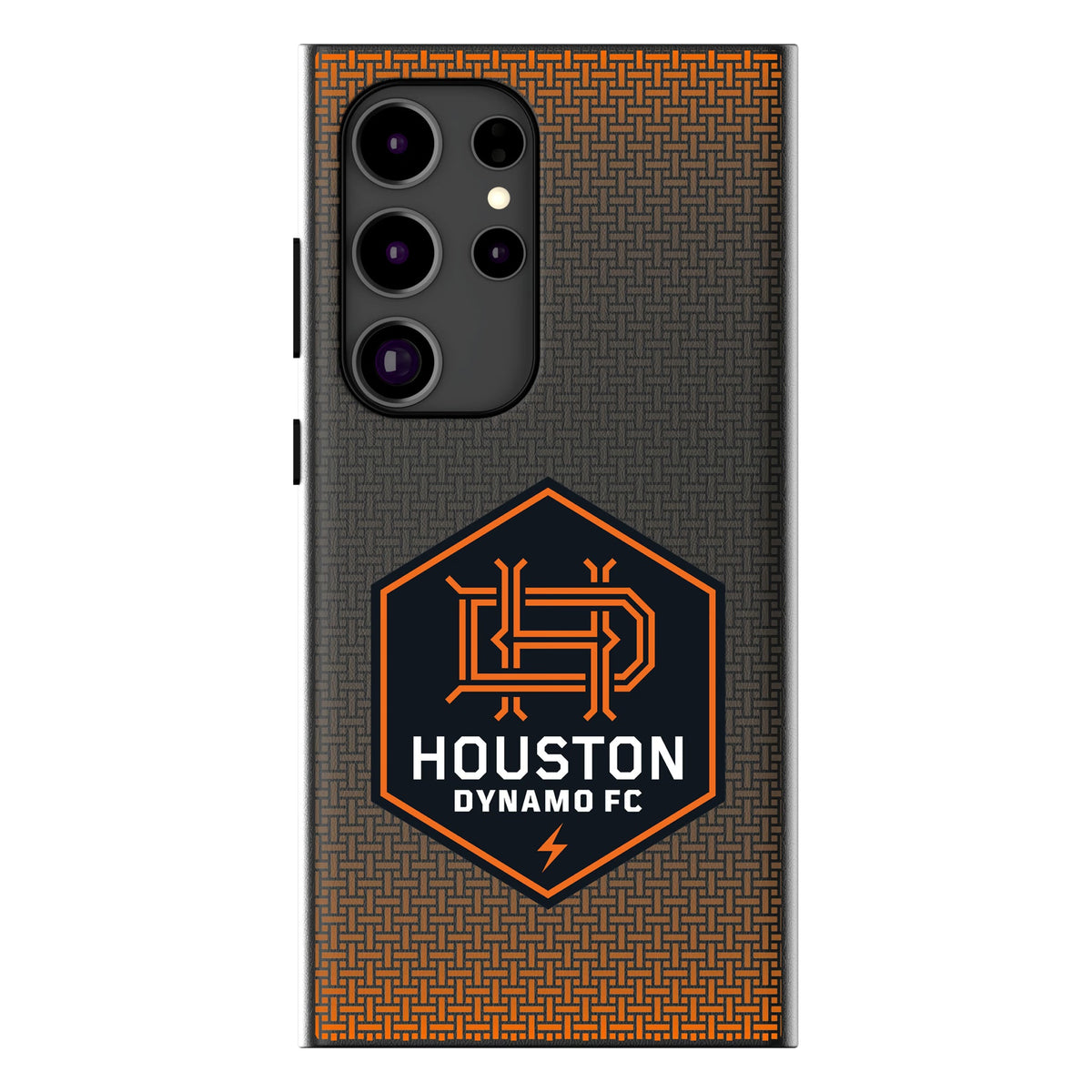 Houston Dynamo Linen MagSafe Compatible Phone Case for Samsung Galaxy 18
