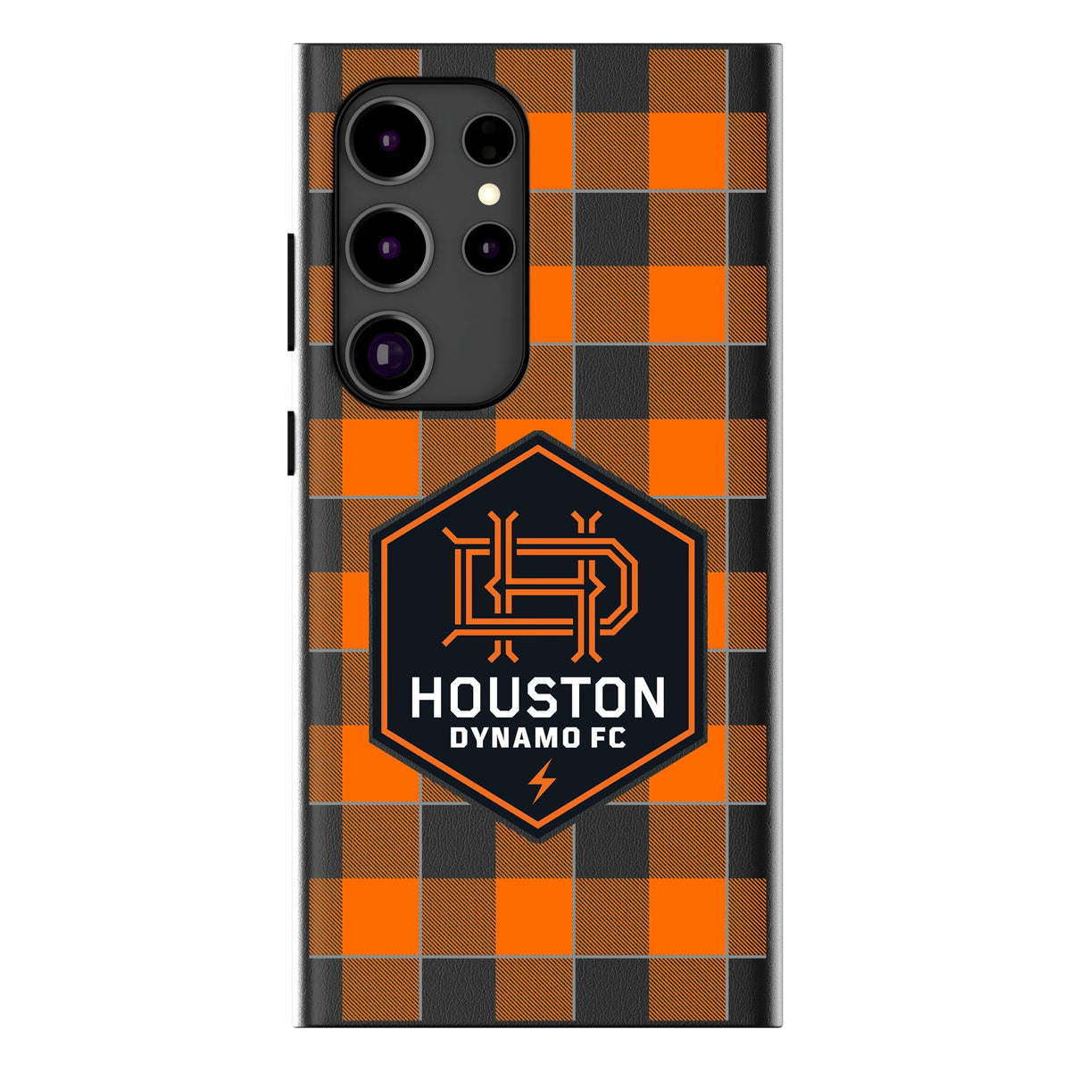 Houston Dynamo Plaid MagSafe Compatible Phone Case for Samsung Galaxy 16