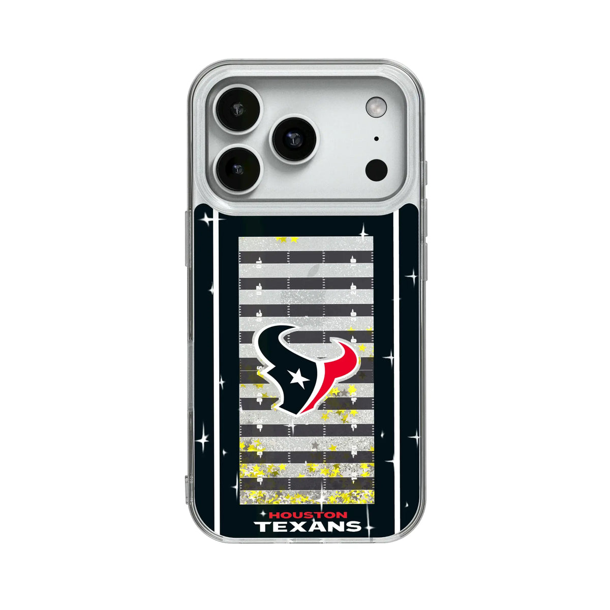 Houston Texans Field Glitter Phone Case 19