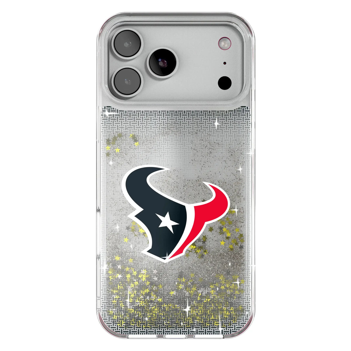 Houston Texans Linen Glitter Phone Case 19