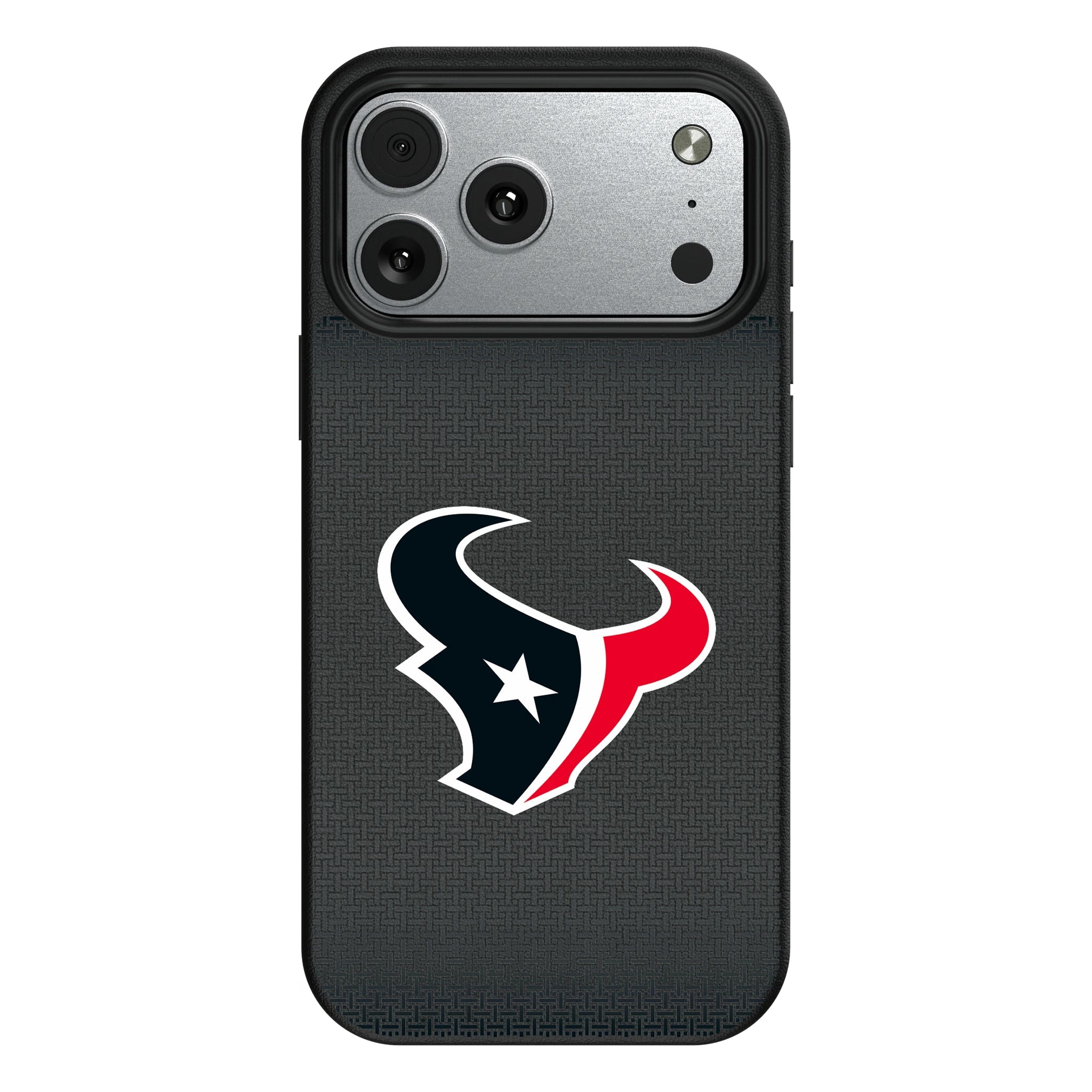 Houston Texans Linen MagSafe Compatible Phone Case for Apple iPhone 10