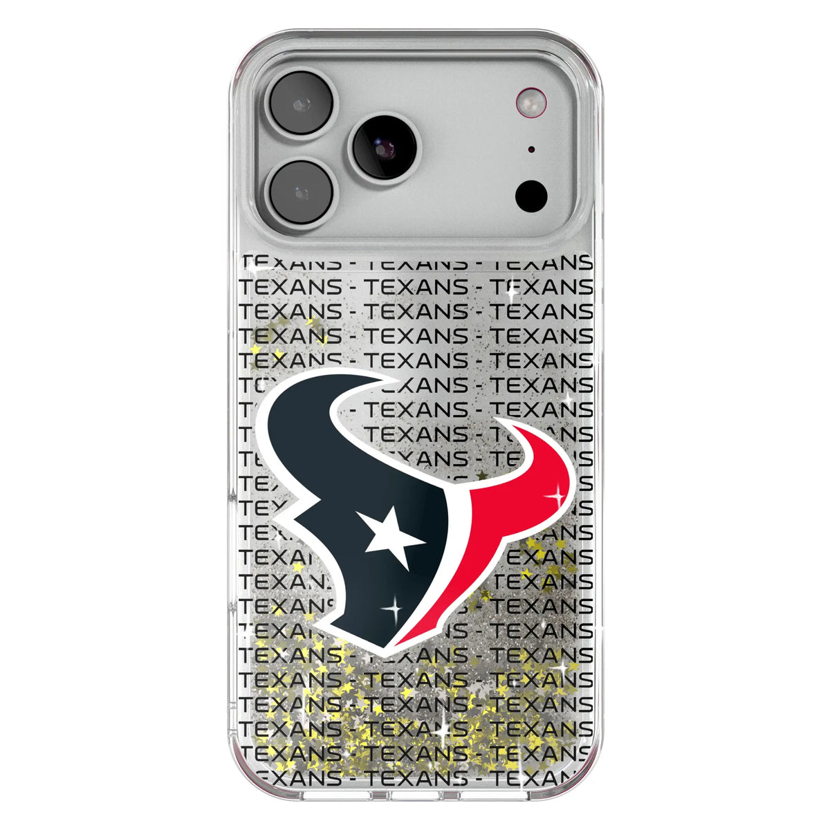 Houston Texans Text Backdrop Glitter Phone Case 20